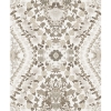 Picture of Mr. Kate Dried Flower Kaleidoscope Peel & Stick Wallpaper - Taupe