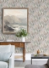 Picture of Watercolor Tree Mosaic Peel & Stick Wallpaper - Taupe