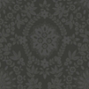 Picture of Boho Baroque Damask Peel & Stick Wallpaper - Black