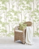 Picture of Birch Grove Peel & Stick Wallpaper - Green