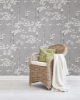 Picture of Birch Grove Peel & Stick Wallpaper - Grey