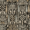 Picture of Persian Ikat Peel & Stick Wallpaper - Black