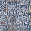 Picture of Persian Ikat Peel & Stick Wallpaper - Blue