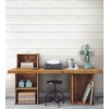 Picture of 3D Textured Shiplap Peel & Stick Wallpaper (With Raised Inks) - White