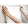 Picture of 3D Textured Shiplap Peel & Stick Wallpaper (With Raised Inks) - White