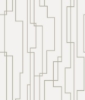 Picture of Geometric Circuits Peel & Stick Wallpaper - Glint