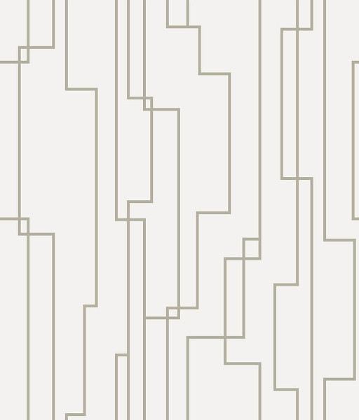 Picture of Geometric Circuits Peel & Stick Wallpaper - Glint