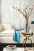 Picture of Geometric Circuits Peel & Stick Wallpaper - Glint