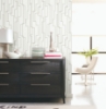 Picture of Geometric Circuits Peel & Stick Wallpaper - Grey