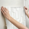 Picture of Geometric Circuits Peel & Stick Wallpaper - Glint