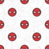 Picture of Spider-Man Icon Peel And Stick Wallpaper - White/Red