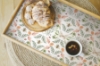 Picture of Penny Lane: Forest Cottage Bee And Butterfly Peel and Stick Wallpaper - White