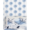 Picture of Cat Coquillette Fun Fronds Peel & Stick Wallpaper - Electric Blue