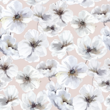 Picture of Tamara Day Hawthorn Blossom Wallpaper - Blush