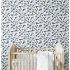 Picture of Tamara Day Hawthorn Blossom Wallpaper - Navy