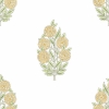 Picture of Tamara Day Dutch Floral Wallpaper - Yellow