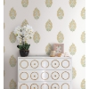 Picture of Tamara Day Dutch Floral Wallpaper - Yellow