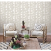 Picture of Tamara Day Modern Ikat Wallpaper - Grey