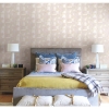 Picture of Tamara Day Modern Ikat Wallpaper - Blush