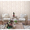 Picture of Tamara Day Modern Ikat Wallpaper - Blush