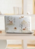 Picture of Clara Jean Woodland Scene Peel and Stick Wallpaper - Neutral