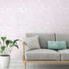 Picture of Zebra Peel and Stick Wallpaper - Purple