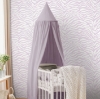 Picture of Zebra Peel and Stick Wallpaper - Purple