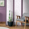 Picture of Zebra Peel and Stick Wallpaper - Purple