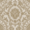 Picture of Boho Baroque Damask Peel & Stick Wallpaper - Taupe & Gold