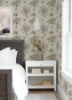 Picture of Flowering Peace Tree Peel & Stick Wallpaper - Taupe