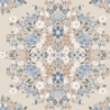 Picture of Medallion Floral Peel & Stick Wallpaper - Taupe