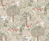 Picture of Clara Jean Folklore Forest Peel and Stick Wallpaper - Almond/Vintage