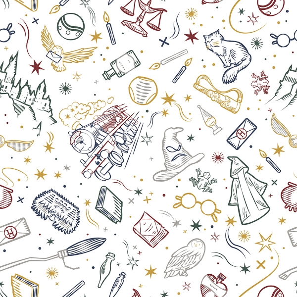 Picture of Harry Potter Magical Icons Peel & Stick Wallpaper