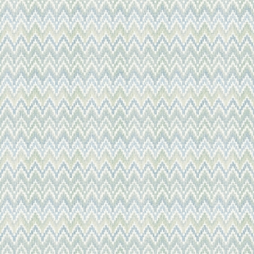 Picture of Waverly Heartbeat Peel & Stick Wallpaper - Green/Blue