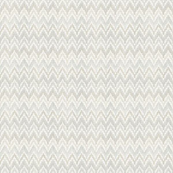 Picture of Waverly Heartbeat Peel & Stick Wallpaper - Neutral