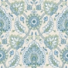 Picture of Waverly Clifton Hall Peel & Stick Wallpaper - Blue/Green