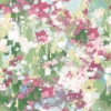 Picture of Waverly Abstract Garden Peel & Stick Wallpaper - Pink