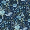 Picture of Waverly Fiona Floral Peel & Stick Wallpaper - Blue