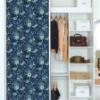 Picture of Waverly Fiona Floral Peel & Stick Wallpaper - Blue