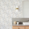 Picture of Waverly Fiona Floral Peel & Stick Wallpaper - Neutral