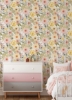 Picture of Clara Jean Southern Charm Peel & StickÂ Wallpaper - Coral/Yellow