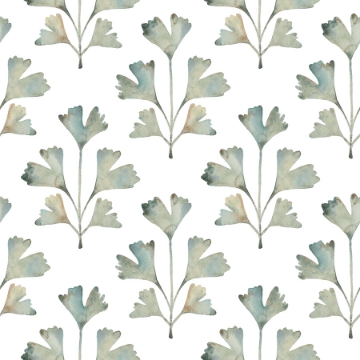 Picture of Cat Coquillette Gingko Peel & Stick Wallpaper - Jade