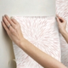 Picture of Cat Coquillette Burst Peel & Stick Wallpaper - Pink