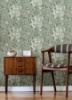 Picture of Ardian Peel and Stick Wallpaper - Green/White