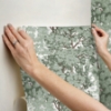 Picture of Ardian Peel and Stick Wallpaper - Green/White