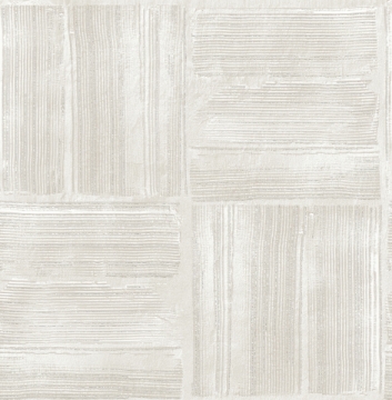 Picture of Dimensional Square Plaster Peel and Stick Wallpaper - Beige