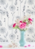 Picture of Maisey Peel & Stick Wallpaper - Navy