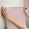 Picture of Maisey Peel & Stick Wallpaper - Pink