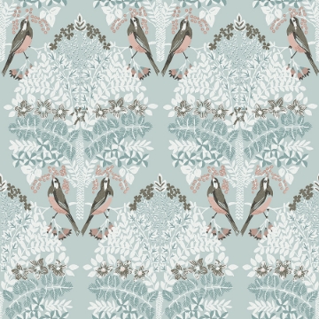 Picture of Otis Peel & Stick Wallpaper - Blue Multi