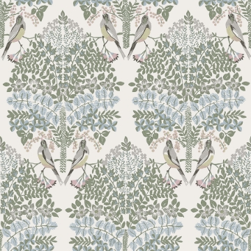 Picture of Otis Peel & Stick Wallpaper - Ivory Multi